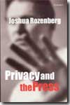 Privacy and the press. 9780199250561