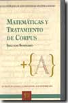 Matemáticas y Tratamiento de Corpus. 9788460746881
