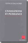Civilisation et puissance. 9782876789456