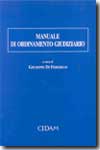 Manuale di ordinamento giudiziario