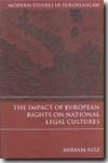 The impact of european rights on national legal cultures