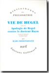 Vie de Hegel