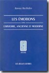 Les émotions dans l histoire ancienne et moderne
