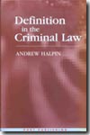 Definition in the criminal Law