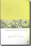 Palgrave advances in international history. 9781403904409
