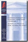La distinction du droit public et du droit privé: regards français et britanniques. 9782913397286