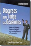 Discursos para todas las ocasiones. 9788480889971