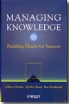 Managing knowledge