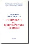 Fondamenti del Diritto privato europeo. 9788814118753