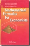 Mathematical formulas for economists