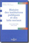 Histoire des institutions publiques et des faits sociaux