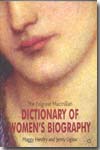 Dictionary of women's biography. 9781403934482