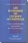 Les économies de l'Europe occidentale. 9782213623498