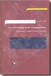 Law and Language in the European Union