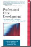 Professional Excel development. 9780321262509