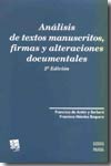 Análisis de textos manuscritos, firmas y alteraciones documentales