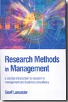 Research methods in management