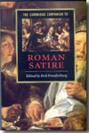 The Cambridge companion to roman satire. 9780521006279