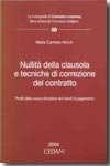 Nullità della clausola e tecniche di correzione del contratto