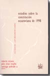 Estudios sobre la Constitución ecuatoriana de 1998. 9788484563662