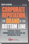 Corporate reputation, the brand & the bottom line