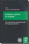 Raising capital in Europe. 9781904501497