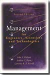 Management for engineers, scientists and technologist
