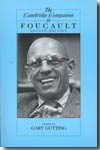 The Cambridge Companion to Foucault. 9780521600538