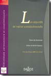 Les objectifs de valeur constitutionnelle. 9782247066568