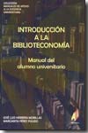 Introducciín a la biblioteconomía. 9788496560116