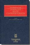 La invalidez de los contratos públicos