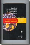 Memòria de la transició a Espanya i a Catalunya. 9788447530441