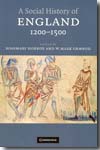 A social history of England, 1200-1500. 9780521789547