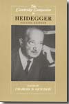 The Cambridge companion to Heidegger. 9780521528887