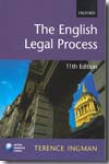 The english legal process. 9780199290383