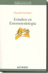 Estudios en etnometodología. 9788476587850