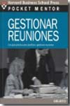 Gestionar reuniones