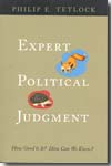 Expert political judgment