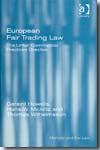 European fair trading Law. 9780754645894