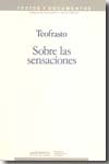 Sobre las sensaciones