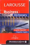 Larousse business dictionary english-spanish/español-inglés. 9788483328699