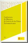 Conferencia de Ministros de Justicia de los países iberoamericanos. 9788477878322