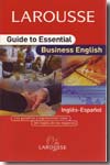 Guide to essential business english inglés-español