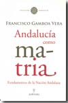 Andalucía como matria