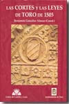 Las Cortes y las leyes de Toro de 1505. 9788487119187