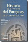 Historia de la Provincia del Paraguay de la Compañía de Jesús. 9789992589533