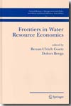 Frontiers in water resource economics