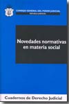 Novedades normativas en  materia social. 9788496518346