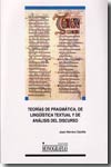 Teorías de pragmática, de lingüística textual y de análisis del discurso