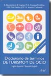 Diccionario de términos de turismo y de ocio